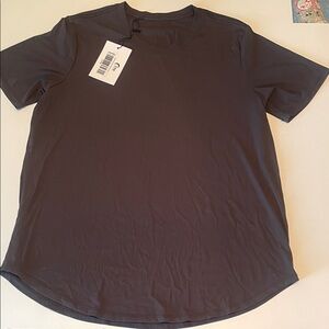 ZYIA Gray Primo Short Sleeve Tee